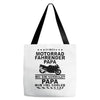 motorrad papa Tote Bags