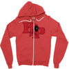 fight! red mercs, fight! Zipper Hoodie