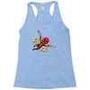 pew pew deadpool Racerback Tank
