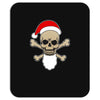 santa skull and crossbones Mousepad