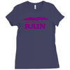 rain Ladies Fitted T-Shirt