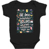 we lose ourselves in books Baby Bodysuit