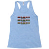 time machine circuits Racerback Tank