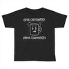 over caffeinated Toddler T-shirt