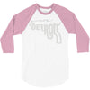 detroit city smoking gun 3/4 Sleeve Shirt