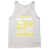 Legends Are Born In May Tank Top