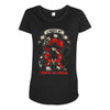 lydia the strange Maternity Scoop Neck T-shirt