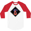 OLD KING SNAKES 3/4 Sleeve Shirt