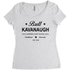 brett kavanaugh Women's Triblend Scoop T-shirt