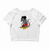 mickey rat Crop Top