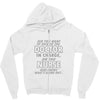 nurse knows whats going on Zipper Hoodie