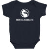 mortal kombat x dragon game logo Baby Bodysuit