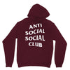 anti social social club White logo Unisex Hoodie