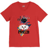 who loves papillon V-Neck Tee