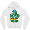 cholla cactus mascot Zipper Hoodie