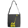 kite kitesurfen kiteboarden fun extremsport top Adjustable Strap Totes