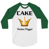 cake fashion nugget 3/4 Sleeve Shirt
