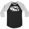 camper van funny mens campervan cotton 3/4 Sleeve Shirt