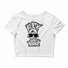 hip hop face Crop Top