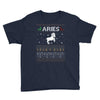 aries  christmas ugly sweater Youth Tee
