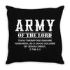 Army Of The Lord Christian T Shirts Bible Verse Throw Pillow