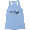 ski goggles copy Racerback Tank