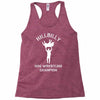 hog wrestling Racerback Tank