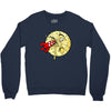 moon rocket Crewneck Sweatshirt