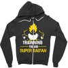Trainning To Go Super Saiyan Zipper Hoodie