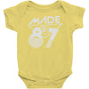 made in 1987 Baby Onesie