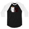 purr evil 2 3/4 Sleeve Shirt