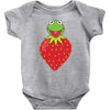 Kermit Strawberry Baby Bodysuit