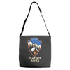 oakland feather river camp Adjustable Strap Totes