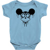 dead mickey mouse halloween Baby Onesie