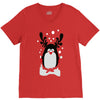 christmas penguin V-Neck Tee