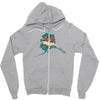 rep ak designs Zipper Hoodie