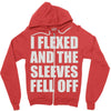 weight lifting gym fitness training Zipper Hoodie
