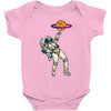astronaut basketball planet Baby Bodysuit