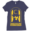 lincoln eclipse 2017 Ladies Fitted T-Shirt
