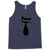 black cat idiot Tank Top