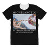 Michelangelo Creation of Adam All Over Women's T-shirt