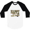 happy when duck hunting 3/4 Sleeve Shirt