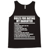 rules for dating my daughter Tank Top