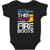Forget Glass Slippers This Princess Wears Fire Boots Baby Bodysuit