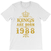 kings are born in 1988 T-Shirt