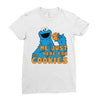 Me Just Here Fore The Cookies Ladies Fitted T-Shirt