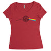 pink floyd parody d20 dungeons and dragons Women's Triblend Scoop T-shirt