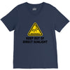 keep out of direct sunlight V-Neck Tee