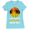 suns out guns out suns Ladies Fitted T-Shirt
