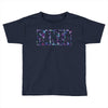 santa colorful glitter Toddler T-shirt